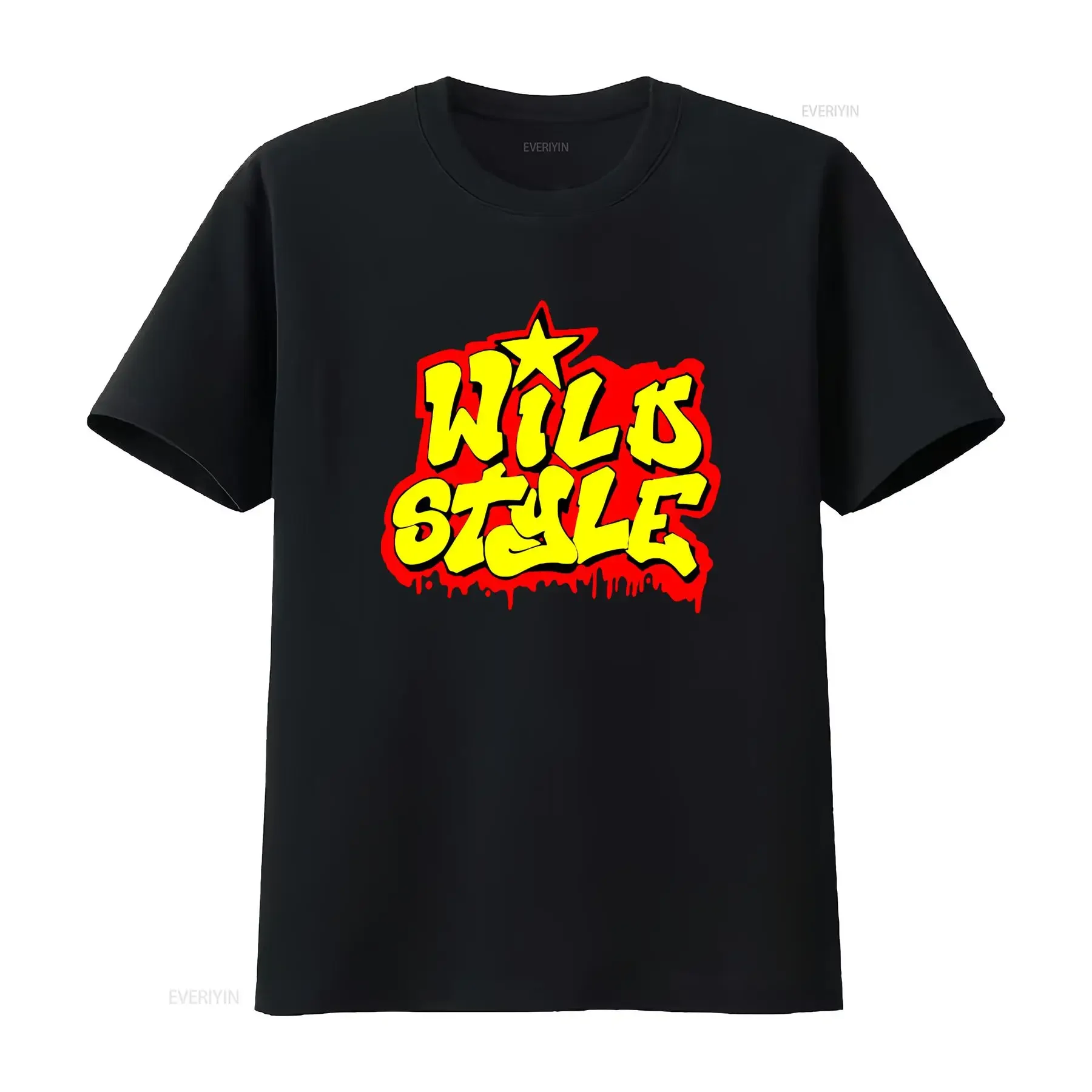 Wild Style Hip Hop Kids T Shirt Old School Breakdance Graffiti Rap Print Cool Streetwear Fashion vintage Washed Unisex Slightly