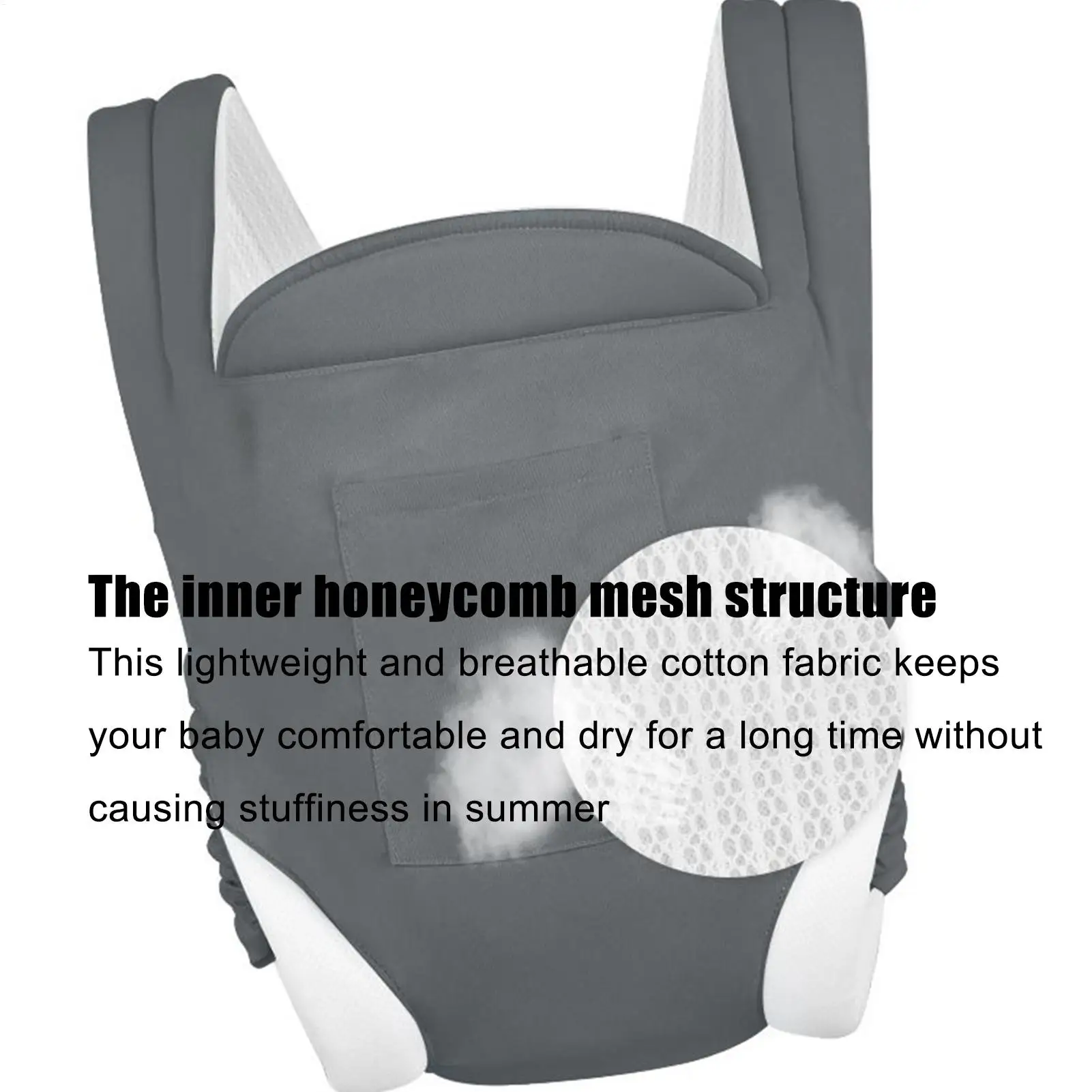 

Baby Sling Carrier Convertible Cozy Baby Boy Strap Carrier Front Support Sling For Boy Girls Child Parents Mom Dad Daily Outdoor