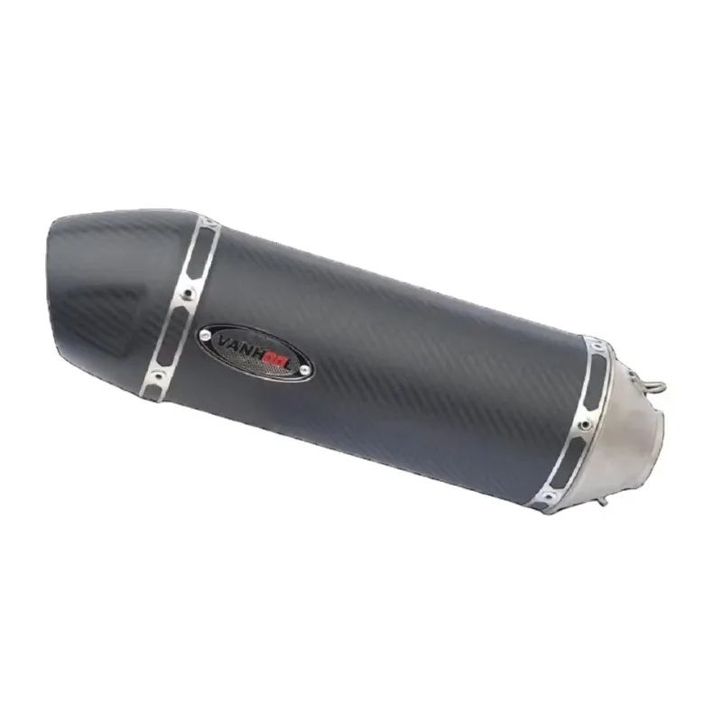

STLF High Performance AK Universal Exhaust Muffler for Motorcycle Titanium Stainless Steel Exhaust Muffler Pipe