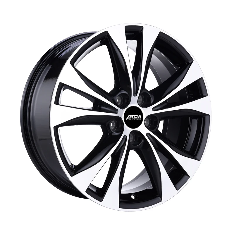 for ABCW 18inch rims 5x112 black gary car wheel rims pass r18 wheels car rims 15inch