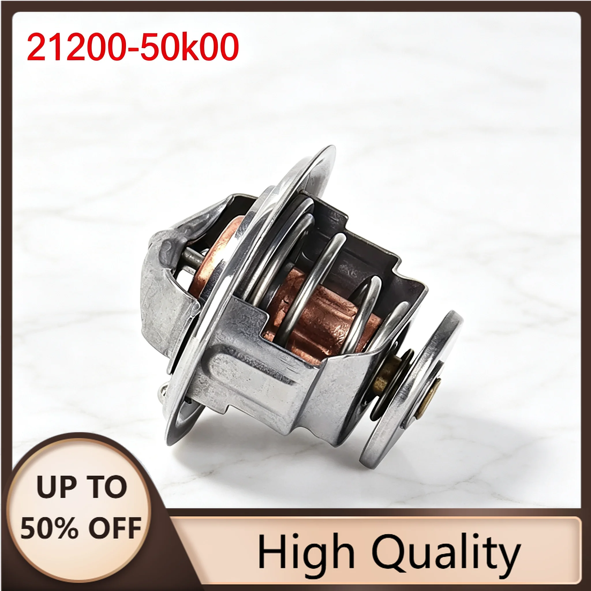 Fit For Forklift Parts K15 K21 K25 H15 H20-2 H25 N-21200-50K00 Brand New Engine Thermostat 21200-50K00 76.5°C