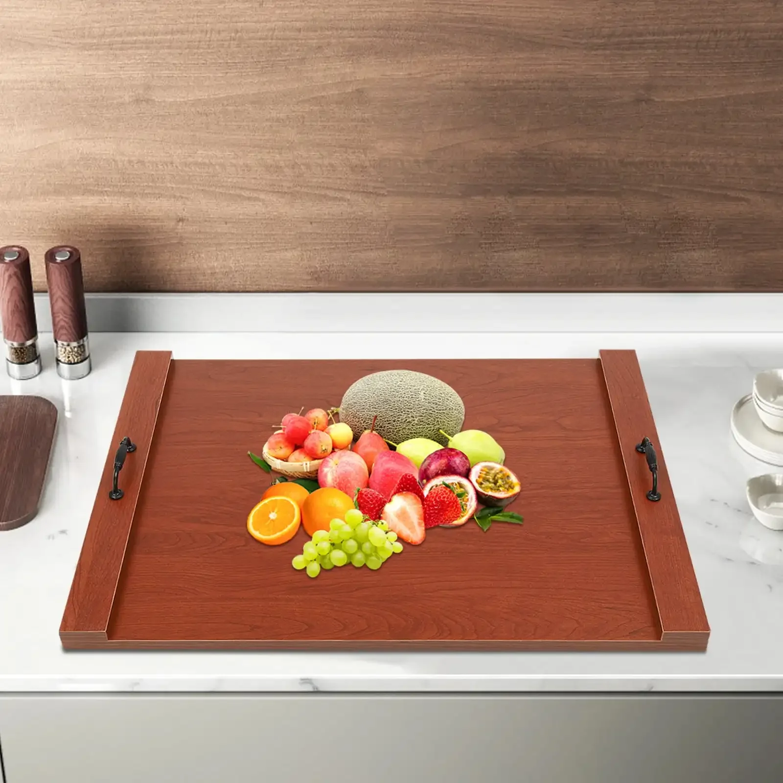 for Stove Board Kitchen Countertop Tray,Kitchen Stove Top Cover Board,30x22 Inches Wood Cover for Electric and Gas Stove