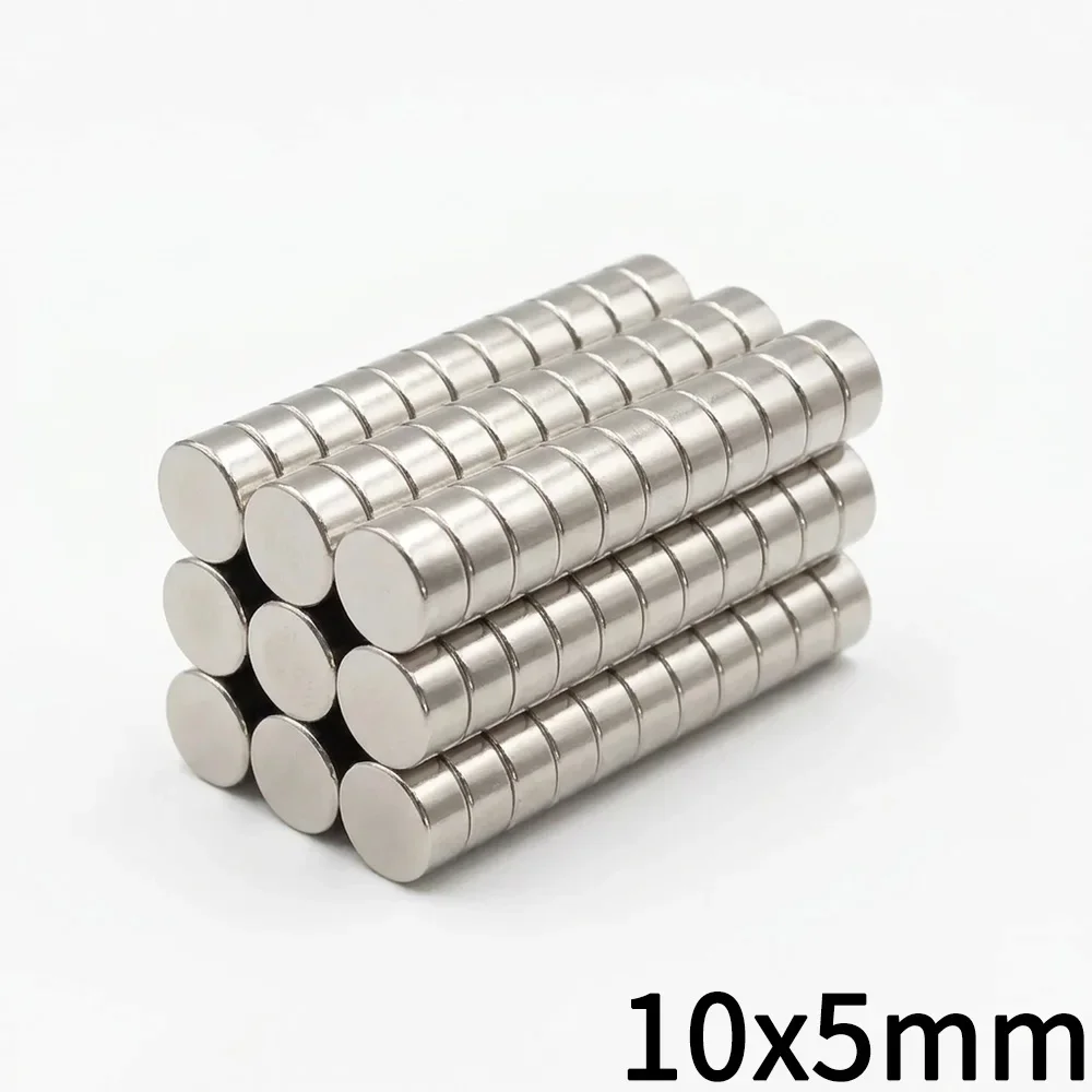 10 20 40 Pcs 10x5 Magnet 10mm X 5mm Round Super Powerful Strong Permanent Magnetic Disc for Fridge DIY Building Projects