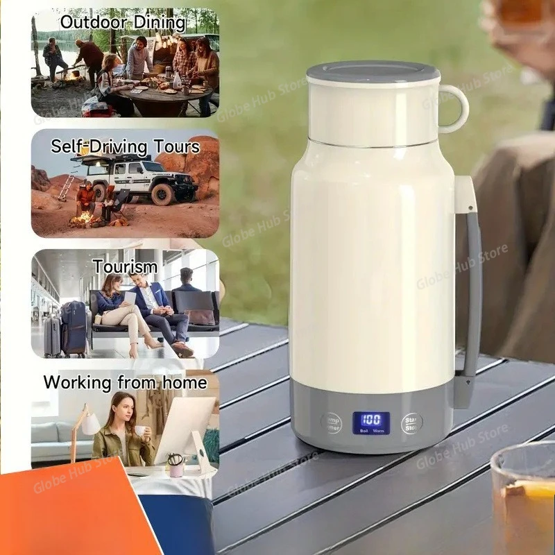 

Electric Kettle, Heating Kettle, Travel, Large Capacity, Constant , 110V, US Standard, Smart Temperature Control