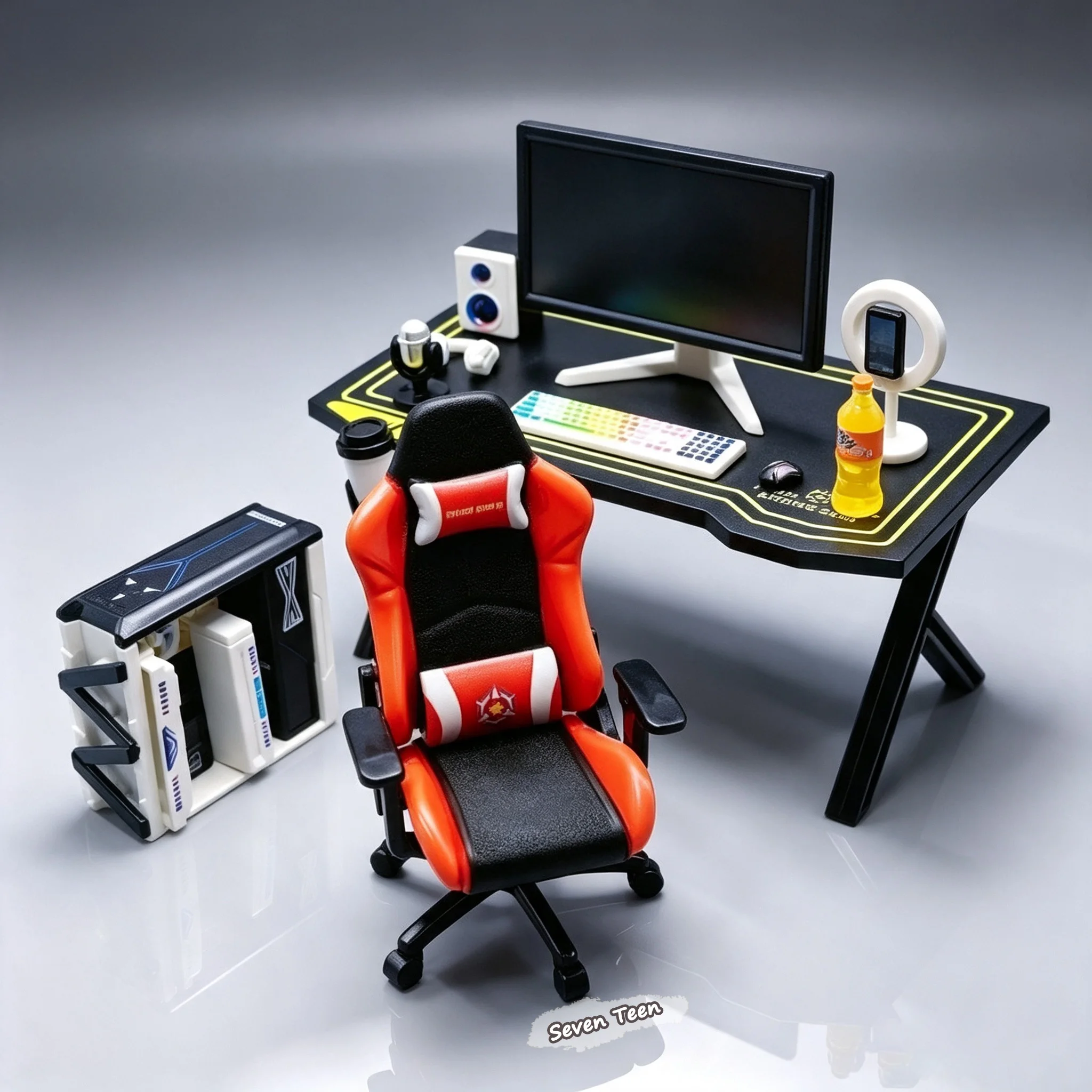 1:12 Mini Gaming Desk Chair Se - Gaming Keyboard Mini 评论和价格