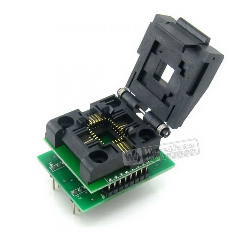Makerseek PLCC32 TO DIP32 (B) SKU 3813 Waveshare PLCC32 TO DIP32  B , Programmer Adapter,