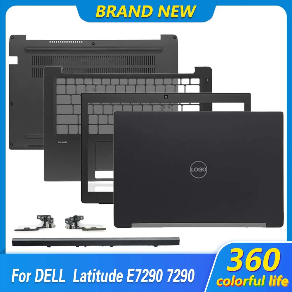 

Новинка, чехол для ноутбука DELL Latitude E7290 7290, задняя крышка ЖК-дисплея, передняя панель, Упор для рук, Нижняя деталь, верхняя крышка, корпус панели