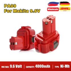 Batería recargable de 9,6 V para Makita, batería de 3,5 Ah/4,0 Ah para Makita PA09 9120 9122 9134 9135 9135A, batería de herramienta eléctrica de repuesto