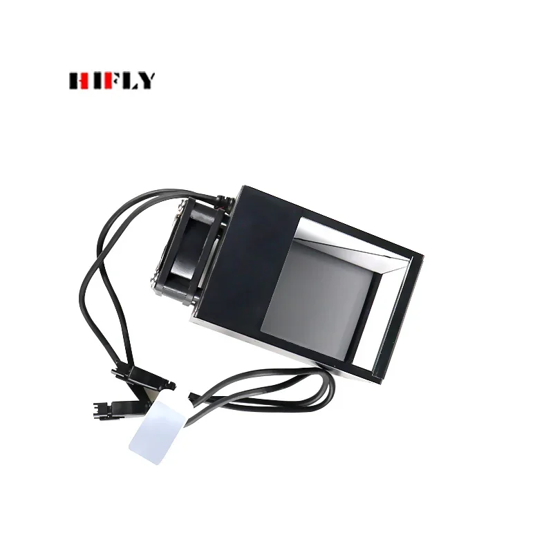 HIFLY 8.9W Machine Vision Metal Surface Logo Scratch Detection LED 30*30 High Power Coaxial Light Illumination