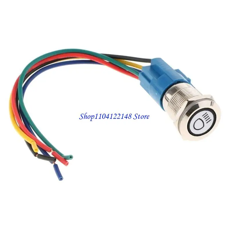 P9FA 16/19/22/25mm Latching Push Button Switch Self-Locking Latching Push Button