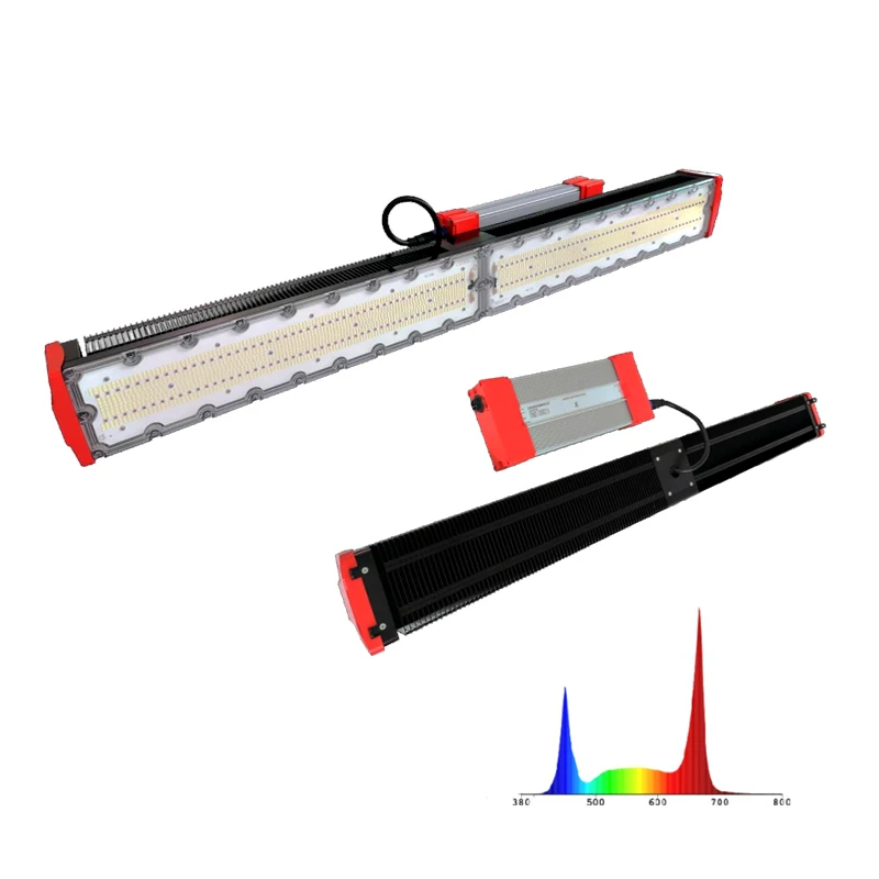 Full spectrum LED grow light Greenhouse plant growth lamps illuminate the interior fill light