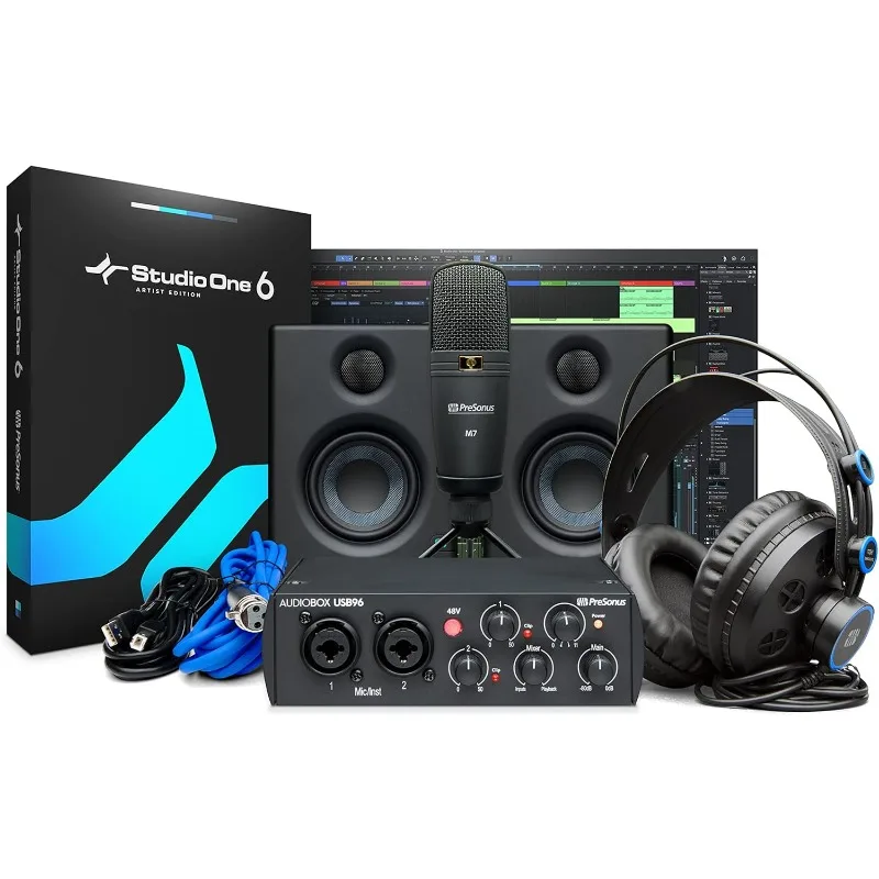 AudioBox 96 25 Anniversary Studio Ultimate bundel Kit rekaman lengkap dengan perangkat lunak Studio One Artist DAW