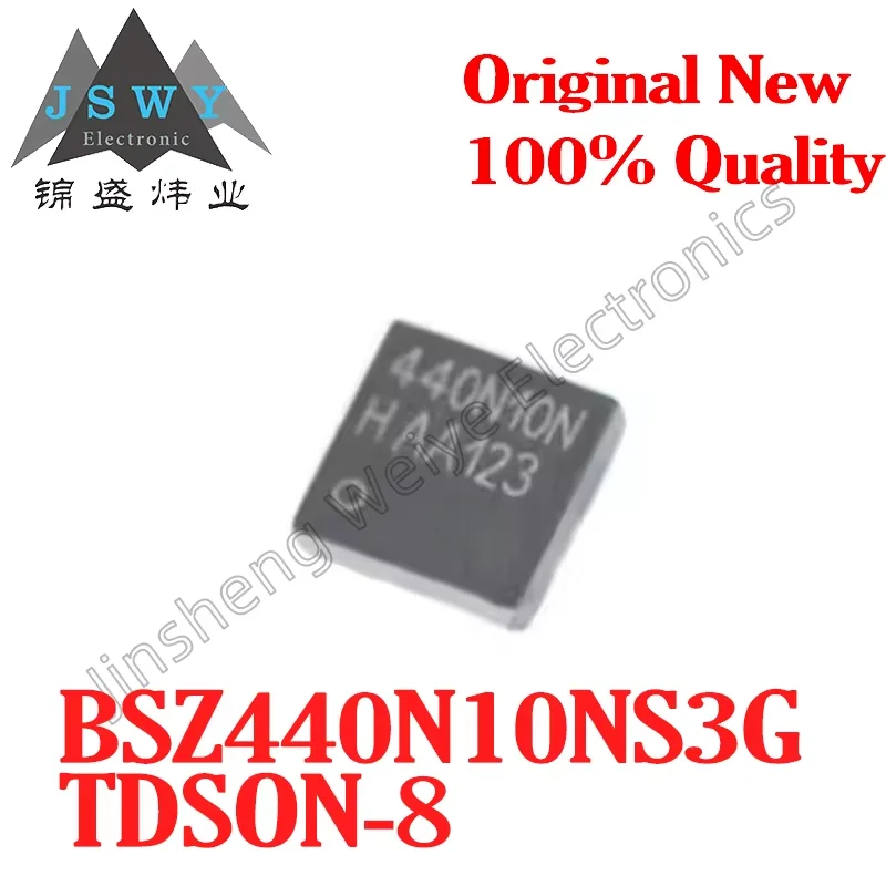 

(20/100pcs) BSZ440N10NS3G TSDSON8 440N10N N channel MOSFET field effect tube 100V18A new original spot electronic