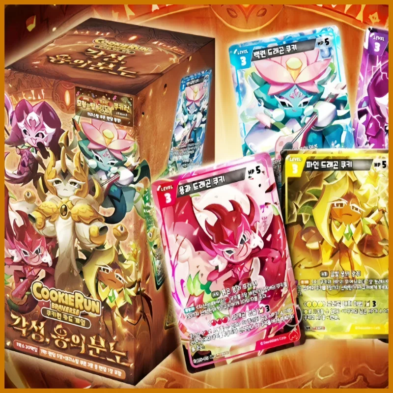 

Hot Cookie Run Braverse Battle Card Shadow Milk Cookie Anime Collection Toy Customizable Fans Gift Action Figure Collectible