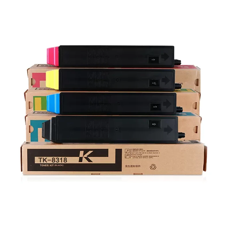 4Color 1set TK-8315 TK-8316 TK-8317 TK-8319 Toner Cartridge Compatible For kyocera TASKalfa 2550ci Printer Color Toner cartridge