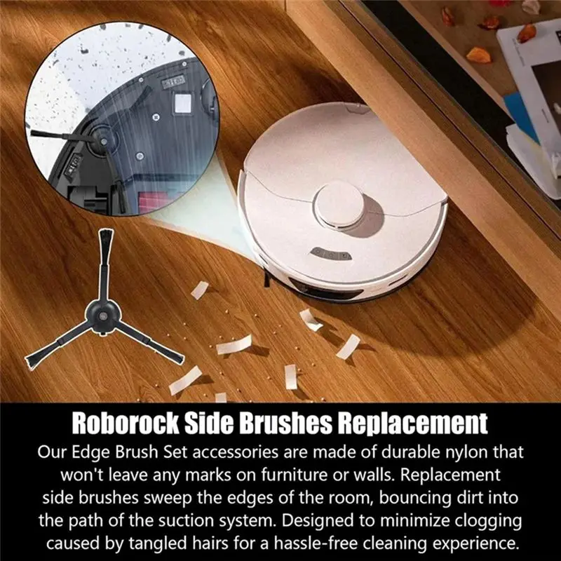 For Roborock S7 S7+ S7 Maxv S7 Maxv Plus T7S T7 Plus T7S Plus Vacuum Cleaner Main Side Brush Hepa Filter Mop Pads Parts