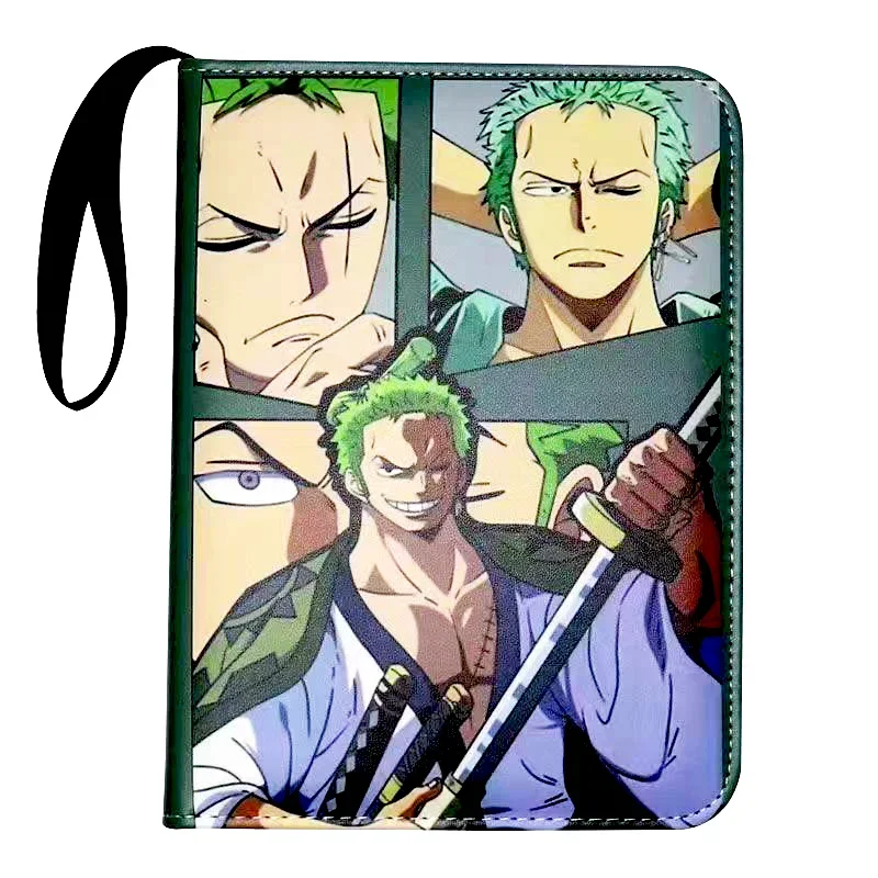 Een Stuk 25e verjaardag Kaart Bindmiddel Luffy Roronoa Zoro Rits Boek 400/900 Zakhouder TCG Kaarten Opslag, Anime Album Cadeau - afbeelding 1