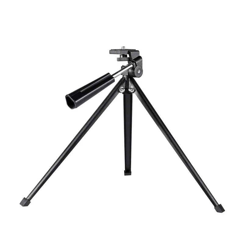 Metal Tripod 1/4”Standard Interface 180 Rotating For Telescope Night Vision Scope Thermal Imaging Rangefinder Binoculars Brace