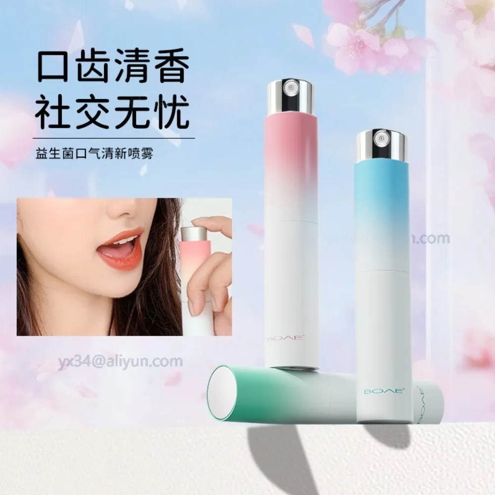 

Fresh Breath Mint Peach Mouth Spray Probiotics Breath Freshener Effective Lasting Bad Breath Spray Toothpaste Oral Fresheners