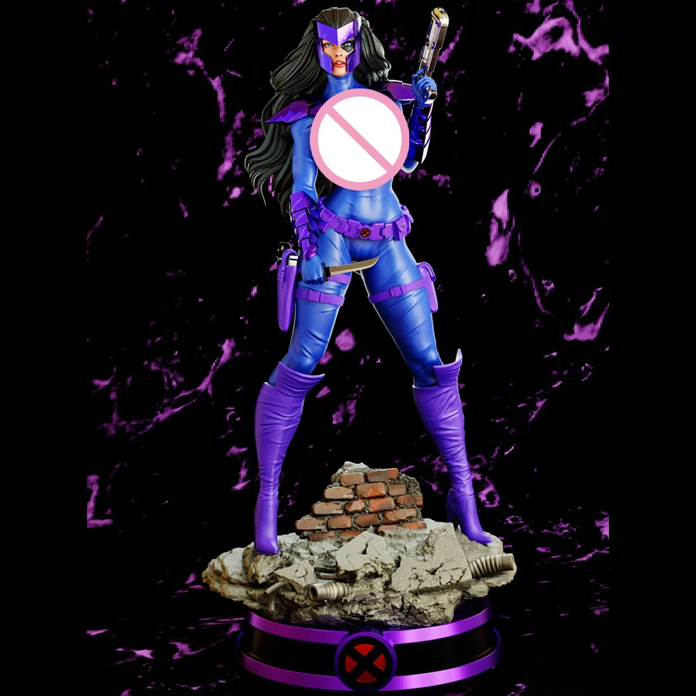 

Blue Women Sexy lady NSFW Resin Model Kit 3d Printing Doll 1/24 Unassembled Resin Figure Statue Kits Unpainted Toy Gk Play Set