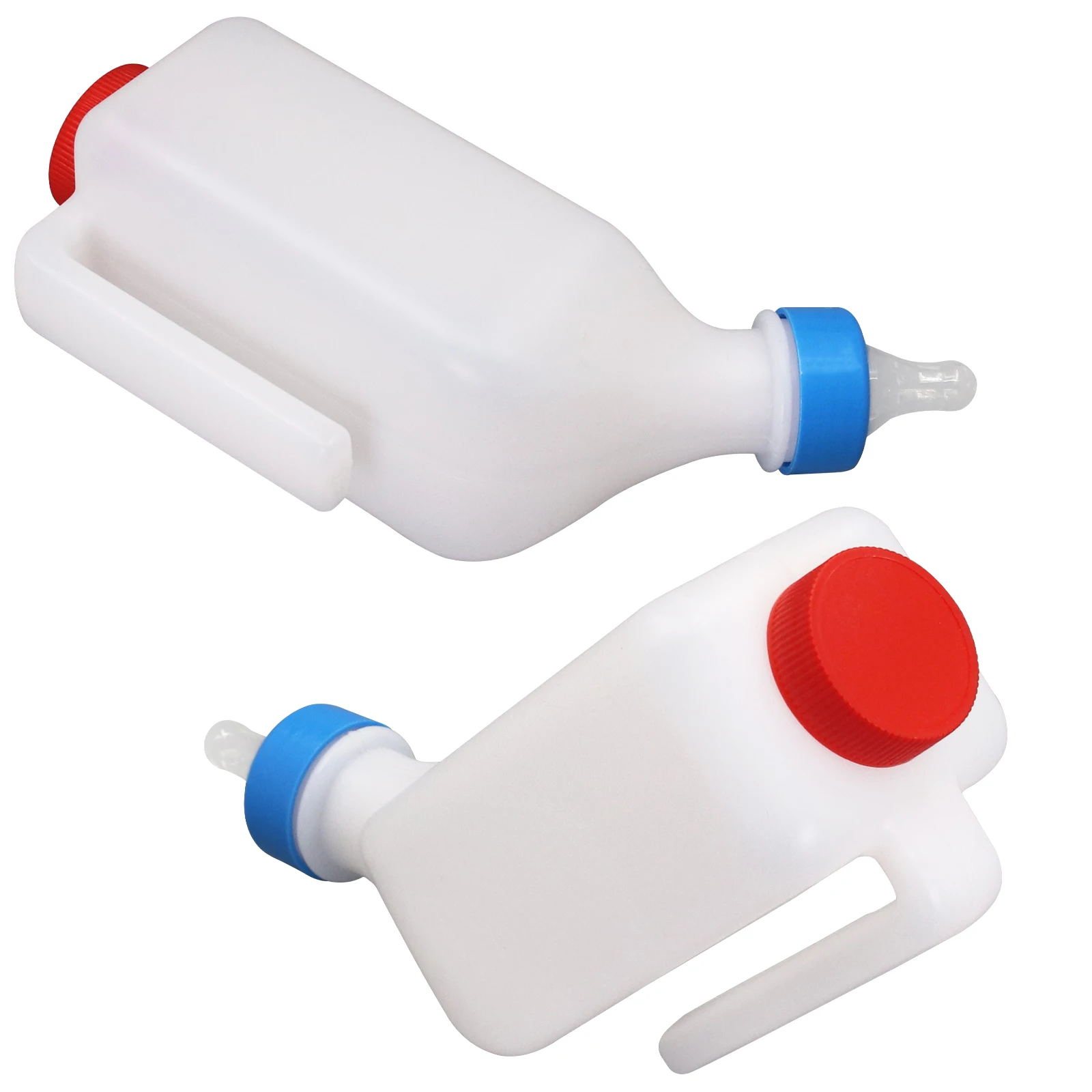 معلقة حلب الضأن تغذية 500 مللي/800 مللي سعة زجاجة الحليب مع الحلمة مصاصة لخنزير صغير الأغنام الماعز مزرعة الحيوانات شارب