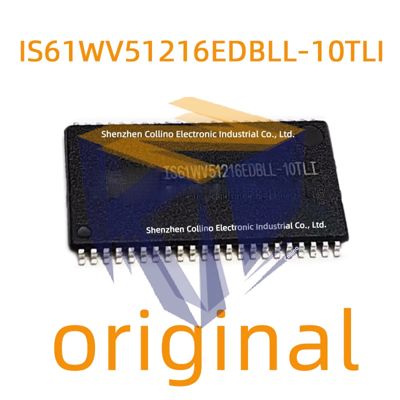 1pcs IS61WV51216EDBLL-10TLI TSOPII-44 Static Random Access Memory (SRAM) IS61WV51216EDBLL10TLI