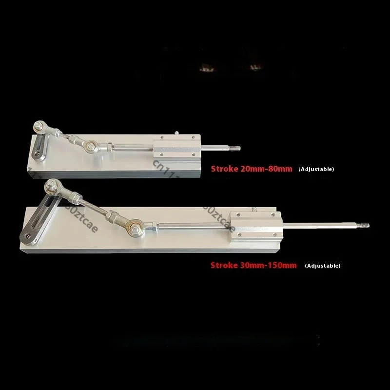 Adjustable Stroke Linear Actuator Reciprocating Telescopic Push Pull Motor 30-150MM DIY Automatic Driving Rod