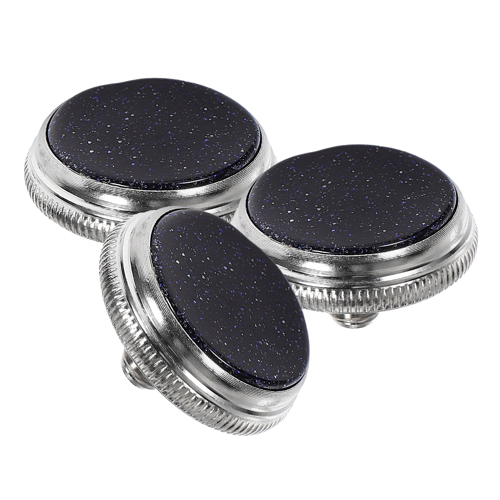 

3 Pcs Piston Buttons Blue Sandstone Trumpet Buckle Snap Musical Instrument Repair Tool Suitable for Trumpet Replacement