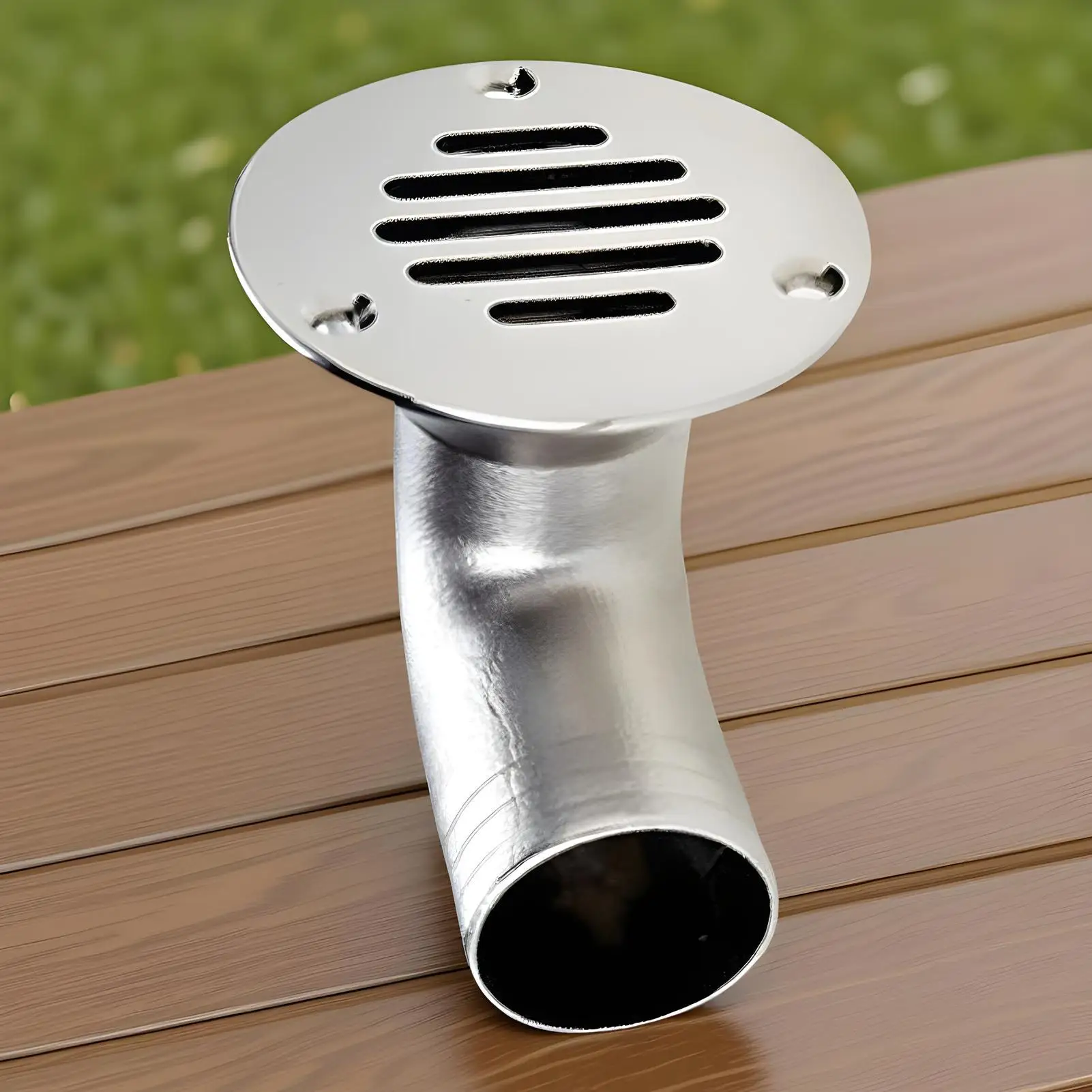 Stainless steel Boat Deck Drain Cover with mesh drain outlet Marine yacht bathroom drain outlet for Ship Yacht Kayak