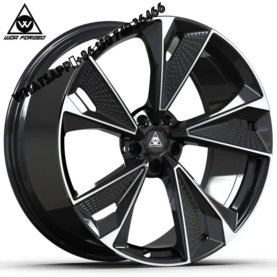 

6061-T6 WOAFORGED Forged Wheels Alloy Car Wheel Aluminum Customized Ri Inch Black Lightweight Truck 22.5 for Aud