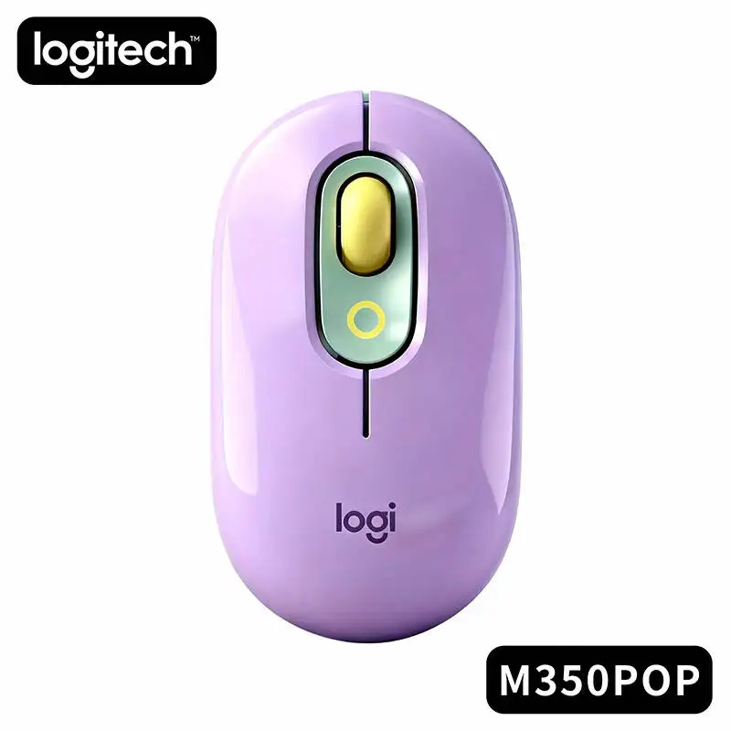 

Logitech M350 POP Silent Dual Mode Mouse Cute Appearance for College Students Dorm Use
