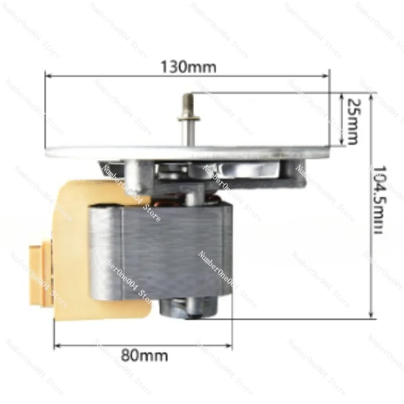 Applicable to Electric Oven Steam Oven High Temperature Resistant H-Class Hot Air Circulating Fan Motor