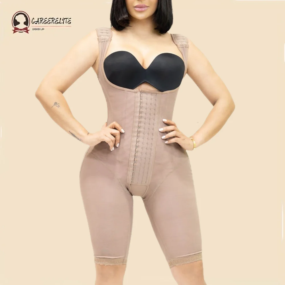 Colombian Body Shaper Girdles for Women Post Surgery Compression Waist Trainer Stage 2 Female Butt Lifter Shapewear Bodysuits