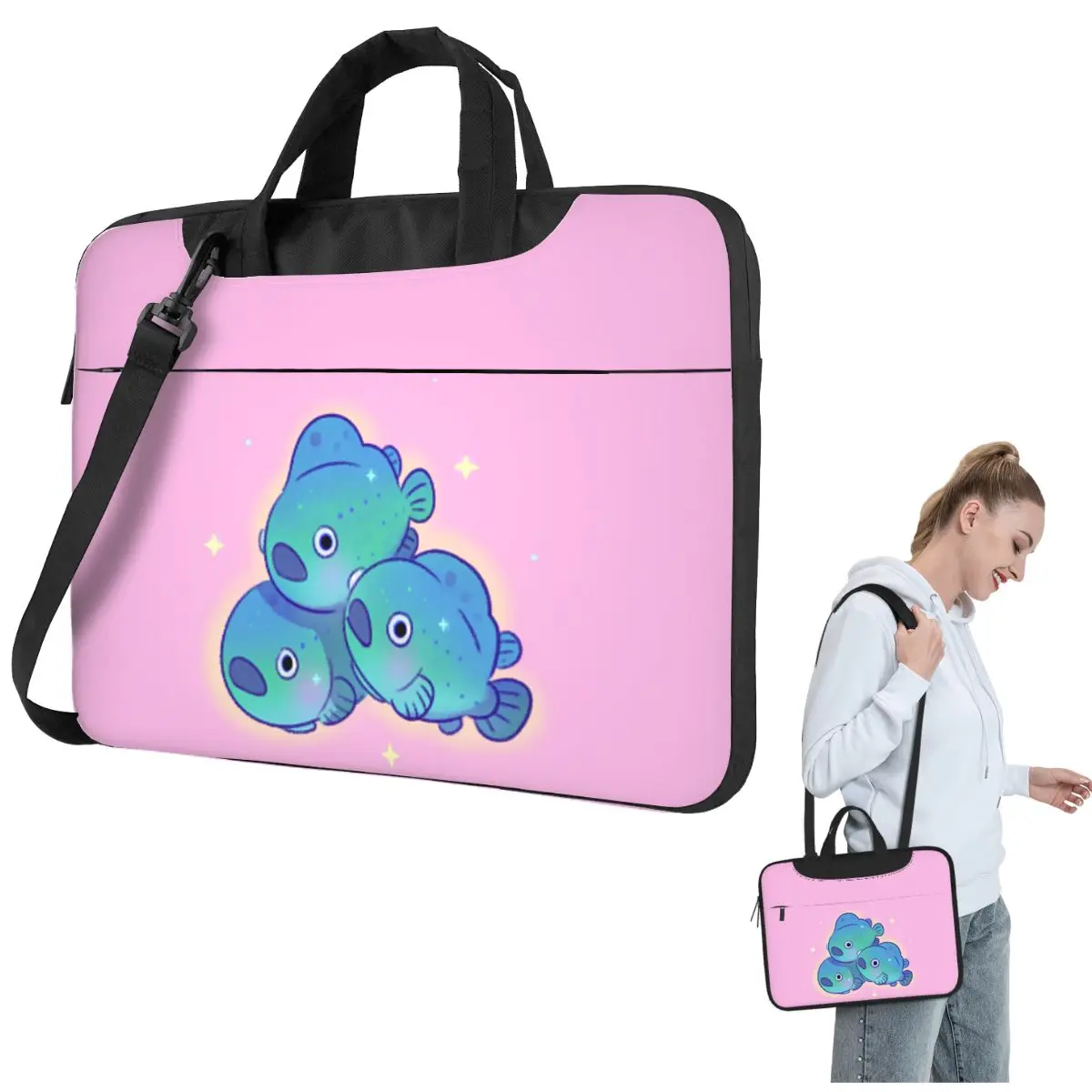 

Сумка для ноутбука Lumpsucker 2, сумка через плечо, сумка для компьютера 13, 14, 15,6 дюймов, сумка для ноутбука Macbook Pro