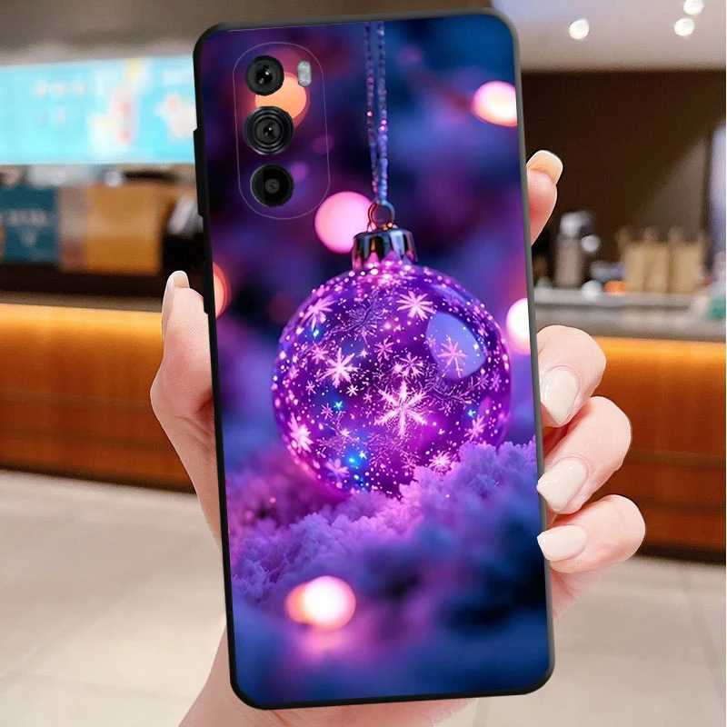 

Merry Christmas Tree Funda Phone Case For Motorola Edge 60 50 40 Pro 60 50 40 30 Ultra Neo Fusion Moto G Play G Stylus