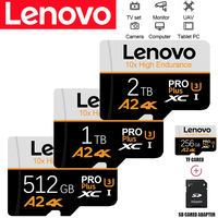 Lenovo 2TB 1TB High Speed Flash Drive Memory Card 512GB Memory Card 256GB 128GB TF SD Card Large Capacity Flash Cards For Phone