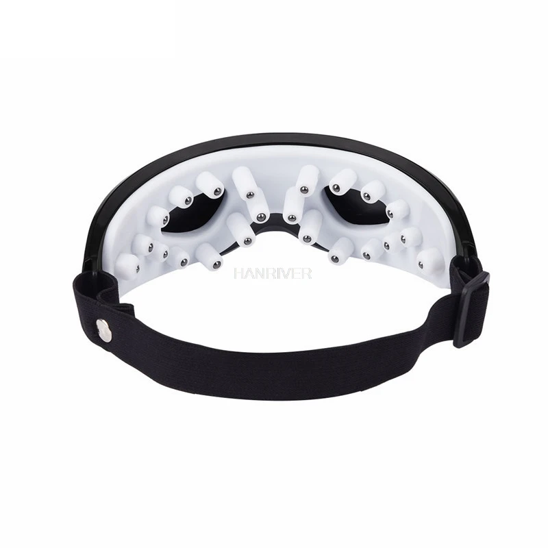 Smart eye soothing massager USB wireless charging magnetic needle therapy vibration improving eyesight eye massager view 4