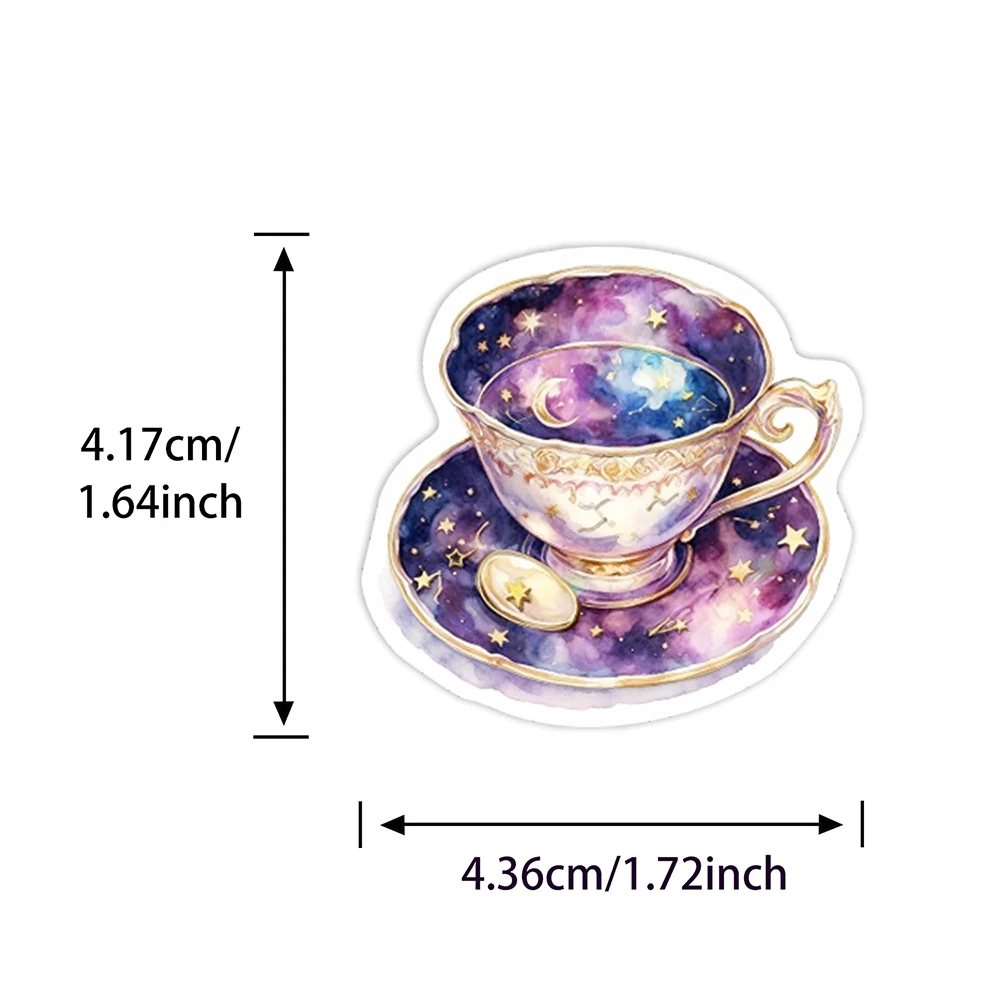 10/30/50 قطعة كول القوطية ماجيك الساحرة كريستال الكرتون ملصقات الجمالية Skateboard بها بنفسك سكيت سجل القصاصات الهاتف Vintage ملصق مضاد للمياه #3