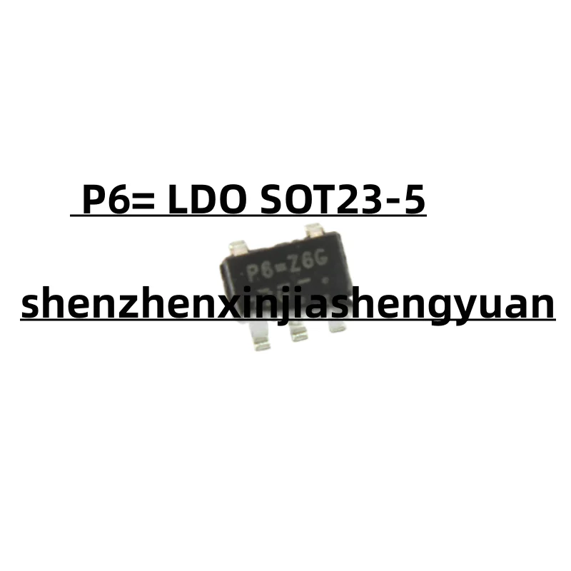 

5pcs/Lot New origina P6= LDO SOT23-5