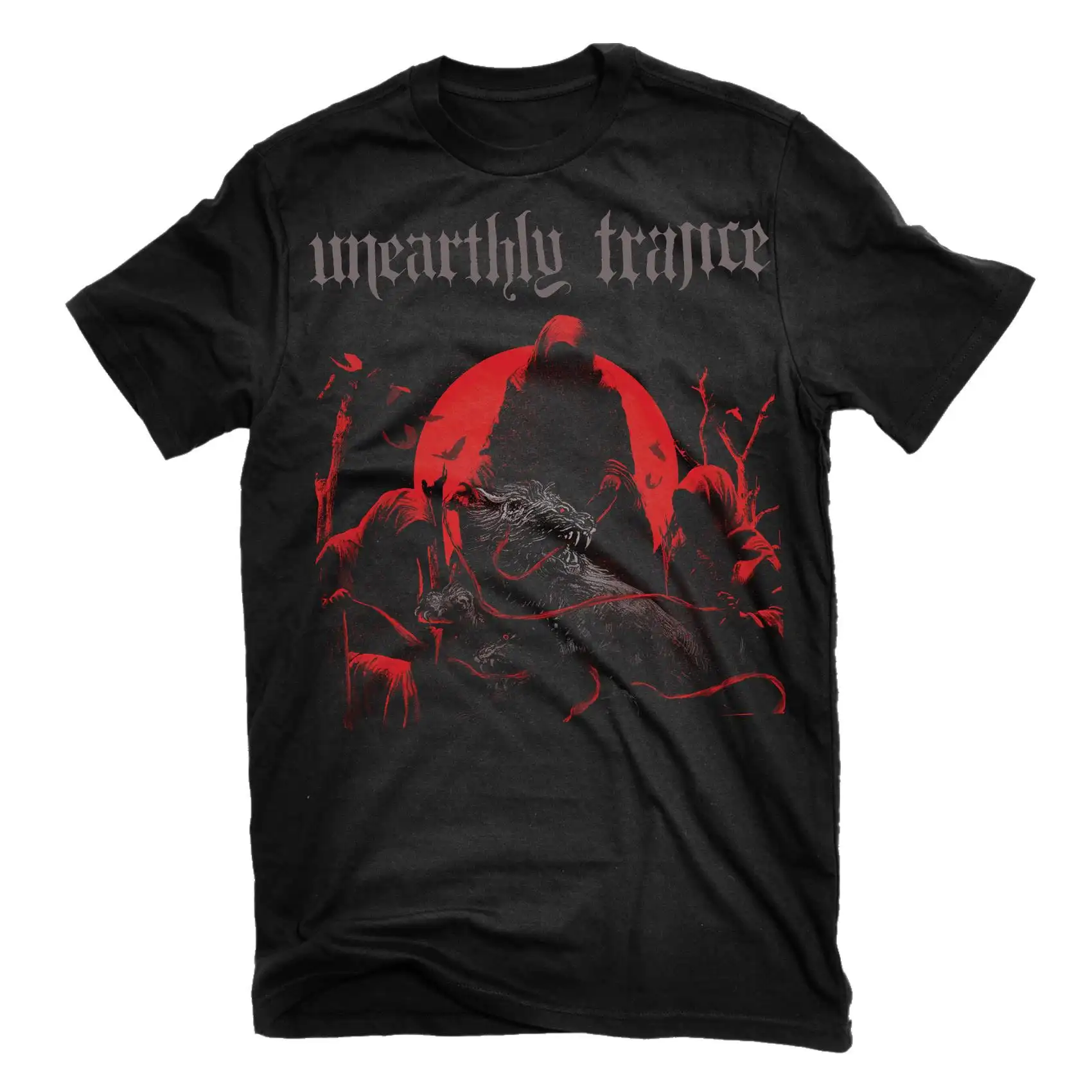 Walking Wounded Bestial Condemnation Rock Band Graphic Tee 100% Cotton Round Neck Casual Unisex T-shirt Summer Top