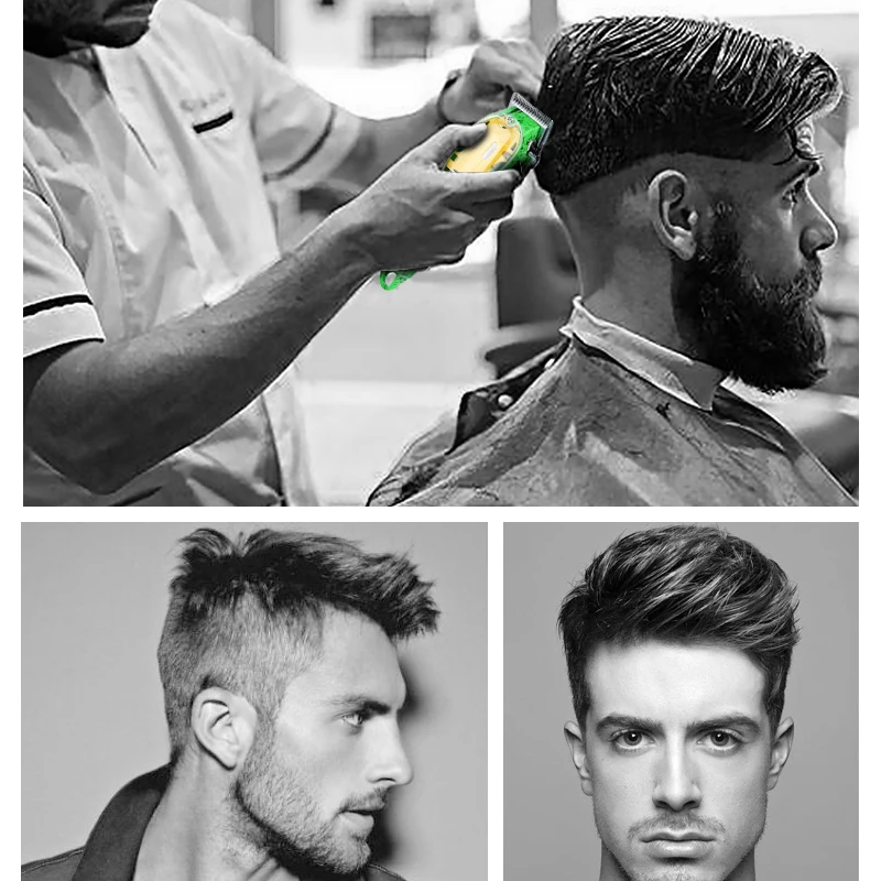 ماكينة حلاقة احترافية من شركة Resuxi JM-200 قابلة للتعديل، أفضل ماكينة قص الشعر اللاسلكية، ماكينة تشذيب الشعر الشفافة