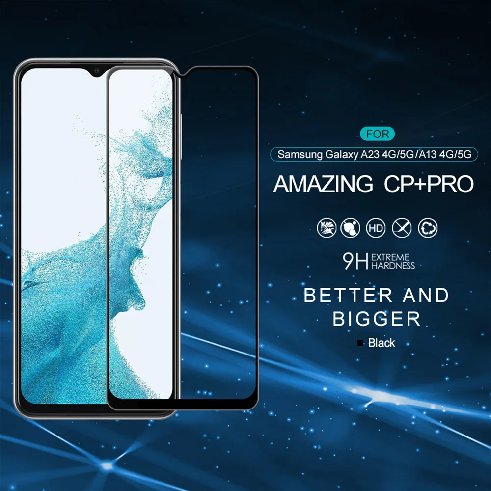 

Для Samsung Galaxy A23 /A13 4G 5G NILLKIN полностью закрытый CP + PRO закаленное стекло Защита для экрана телефона