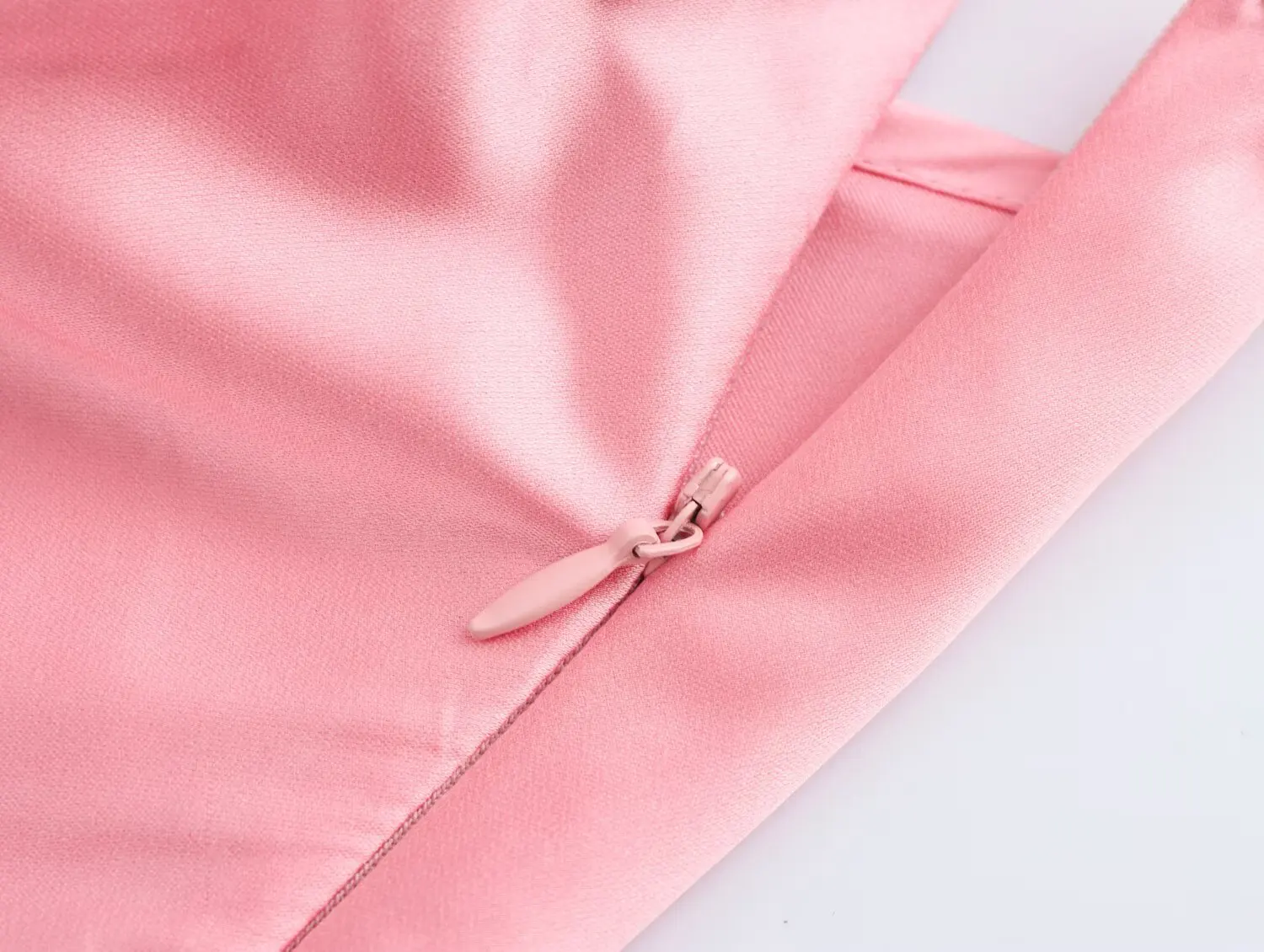 TAOP&ZA TAOP&ZA women's spring and summer new fashionable silk satin texture backless halter necklace long dress