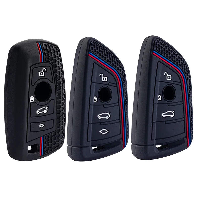 Silikonowe etui na kluczyk samochodowy do BMW F30 F31 F32 F34 F20 F21 F07 F10 Serii 1 3 5 7 X1 X3 G01 X4 G02 X5 F15 F16 M3 M4