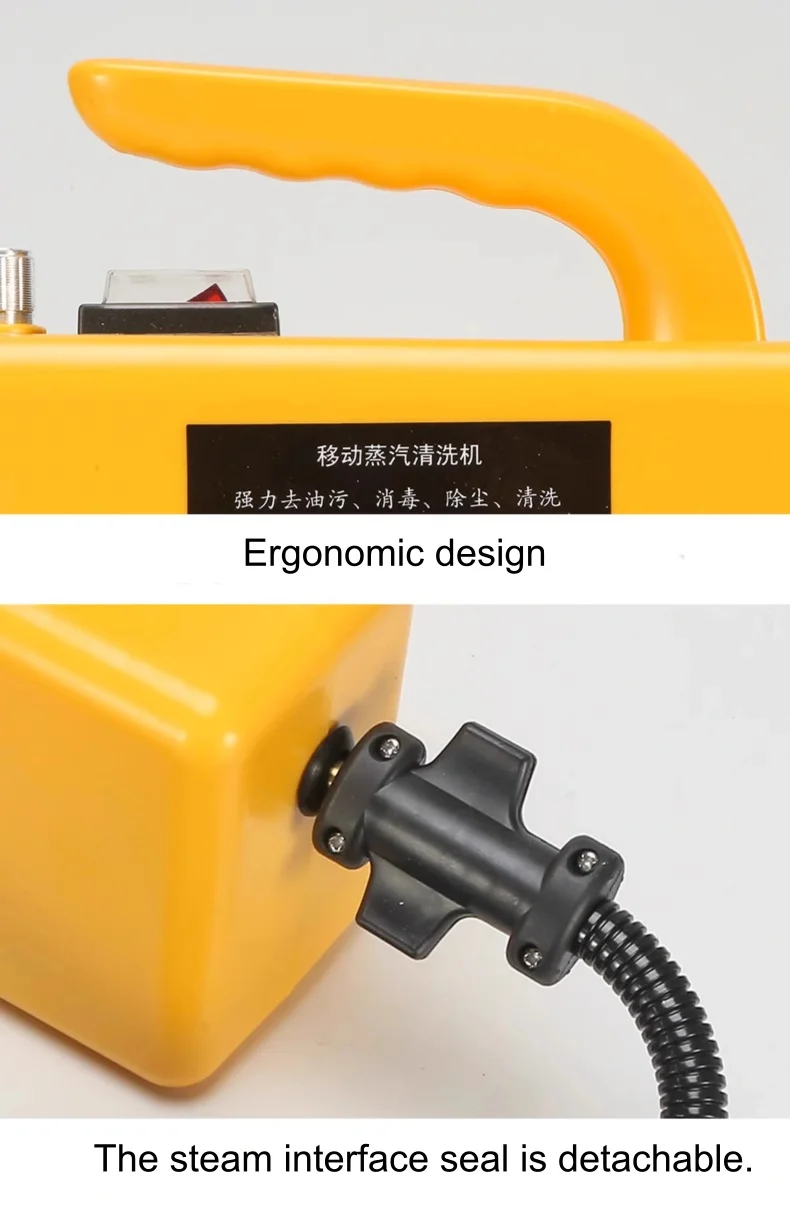 110 V/220 V tragbarer Hochtemperatur-Dampfreiniger für den Heimgebrauch – perfekt für die Küchenreinigung im grenzüberschreitenden E-Commerce 2600 W – Detail 23
