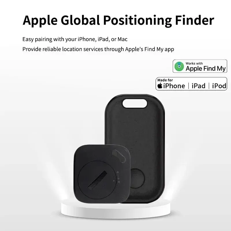 Smart Tag Mini Locator GPS Tracker Work with Apple Find My APP For Apple iPhone Replacement Key Wallet Bag Luggage Pet Finder