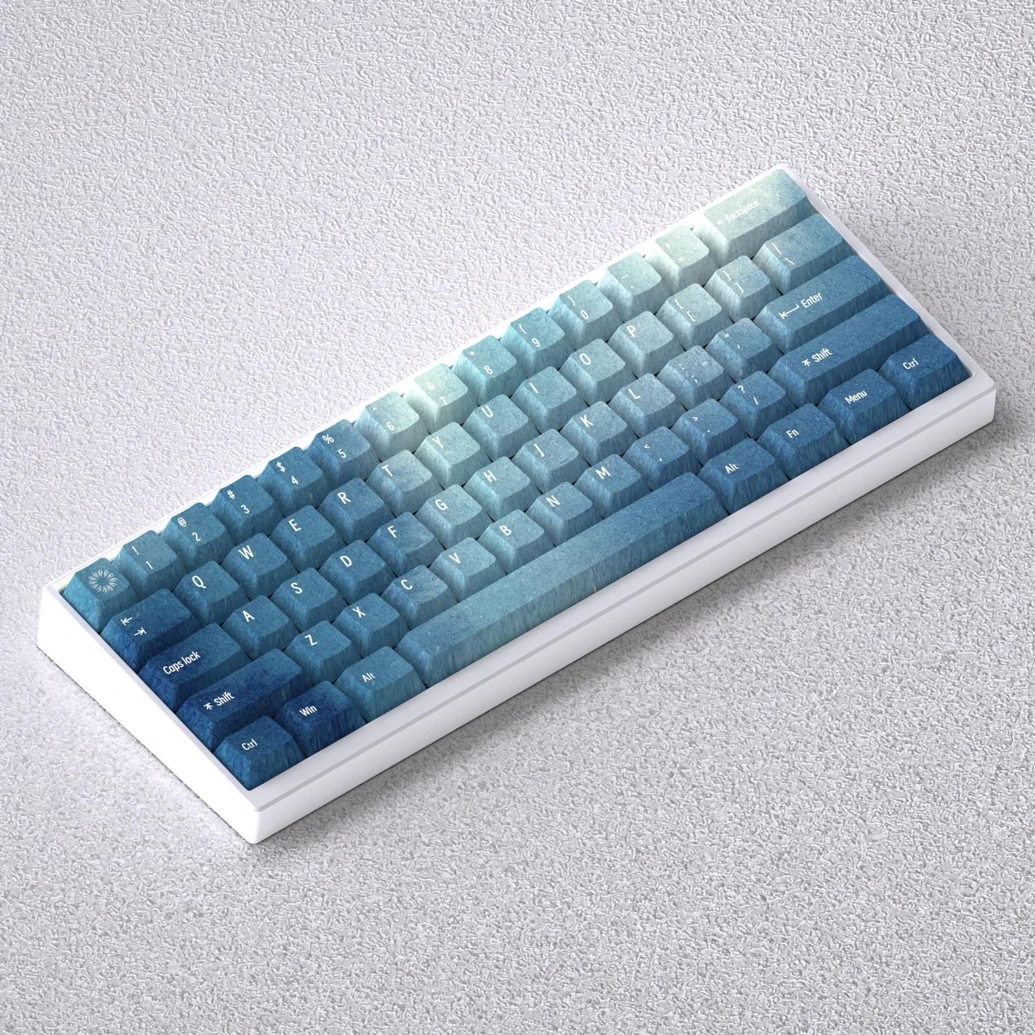 73 Keys Keycaps Norwegian Auro - Gaming Keyboard Blue Switches 评论和价格