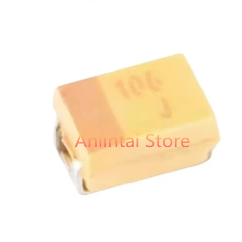 10PCS SMD Polymer tantalum capacitor 107 25K CASE-D-7343 ESR 40mOhms Contact us if you cannot find other products