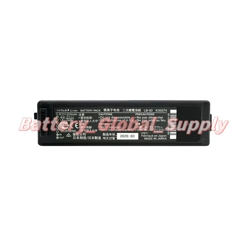 

For LB-60 K30274 Ip100/Ip110 Lk-62 Printer, Battery 11.1V 2110mAh 1 PCS New -