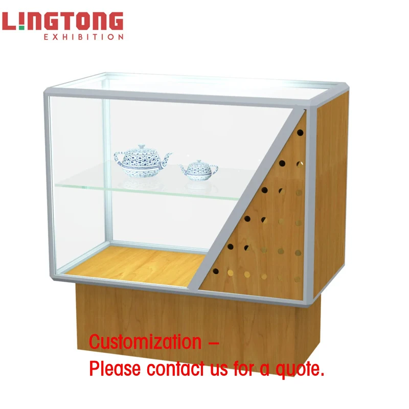 

custom.Modern Tempered Glass Multi-colour Display Cabinet Boutique and Exhibition